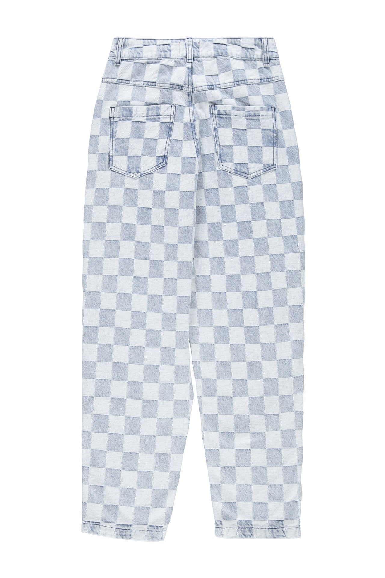 Pantalón de cuadros vaqueros