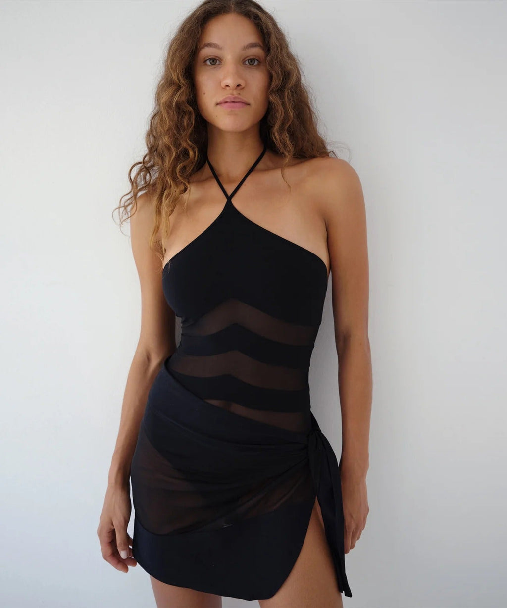 Bañador Negro Eclipse - OLIVIA BRUTUS