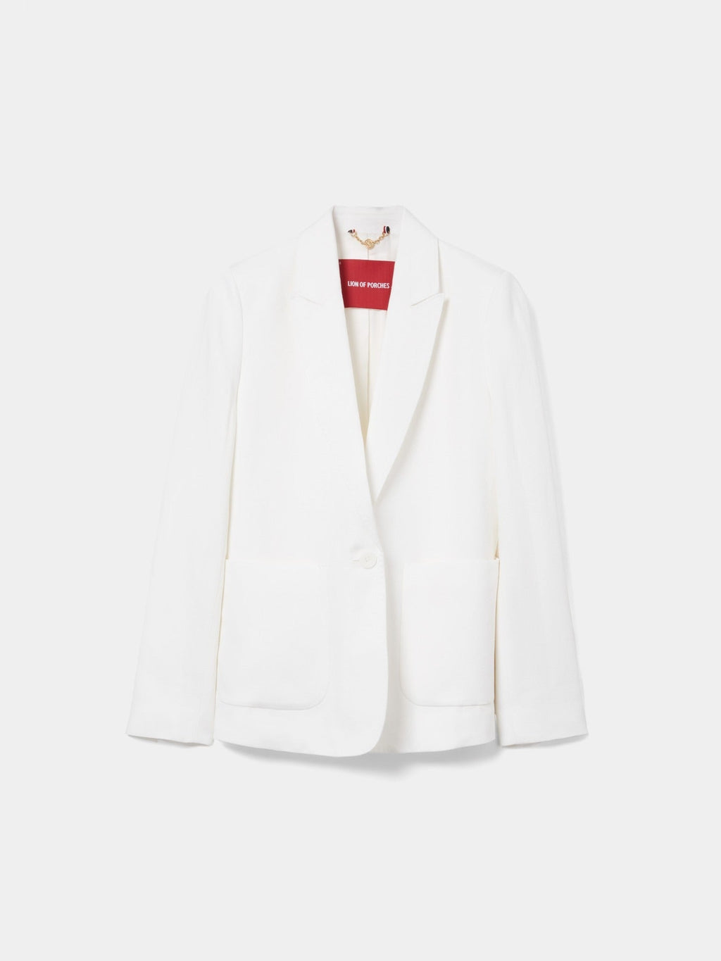 Blazer Crudo de corte recto - OLIVIA BRUTUS
