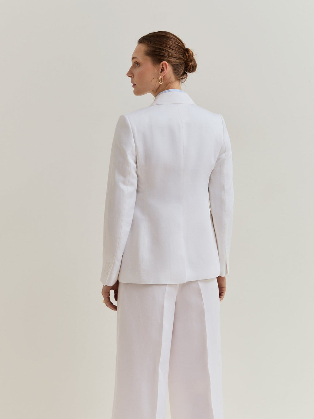 Blazer Crudo de corte recto - OLIVIA BRUTUS