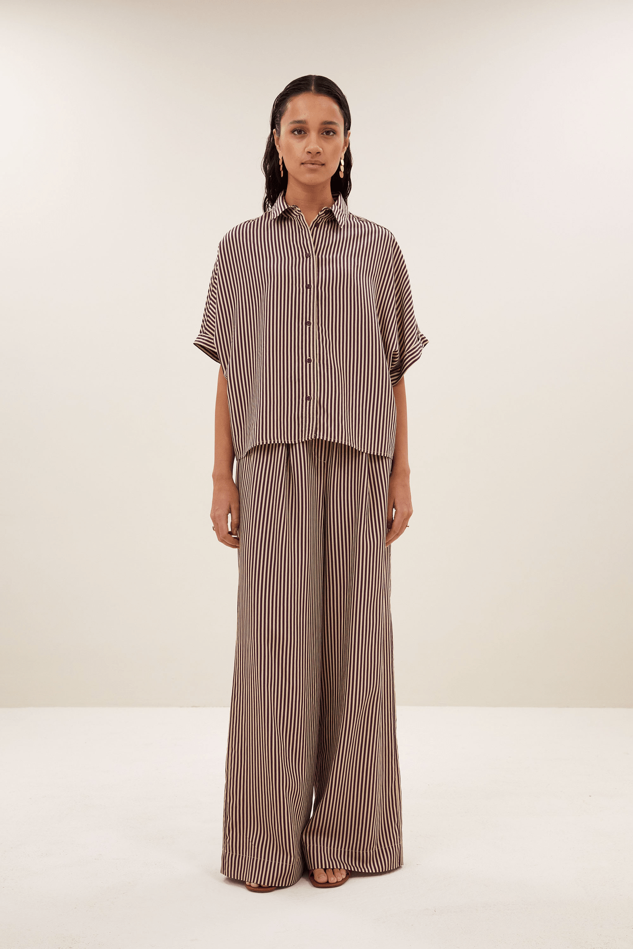 Blusa Sunny Stripe - OLIVIA BRUTUS
