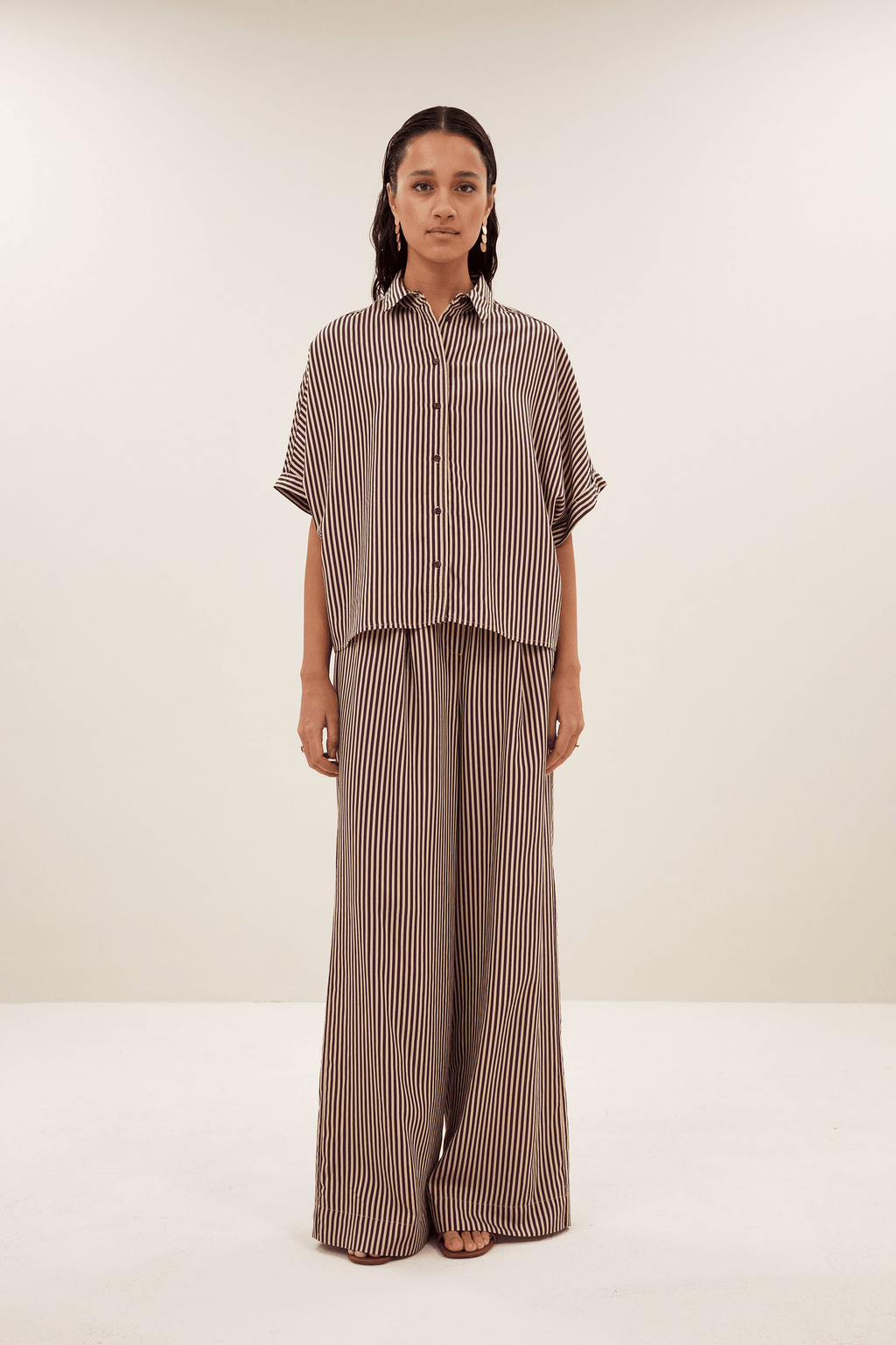Blusa Sunny Stripe - OLIVIA BRUTUS