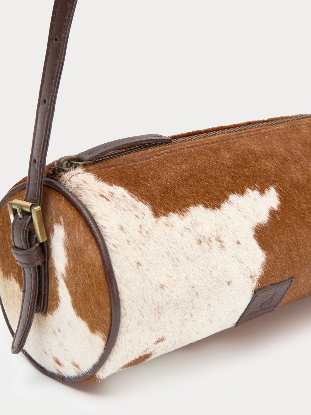 Bolso bowling en pony hair - OLIVIA BRUTUS