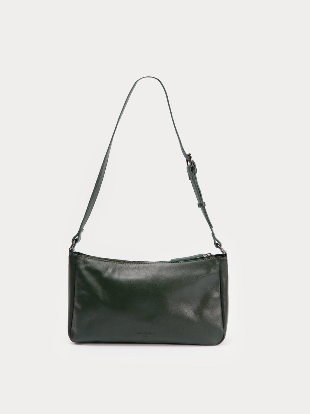 Bolso de piel a rayas tricolor - OLIVIA BRUTUS