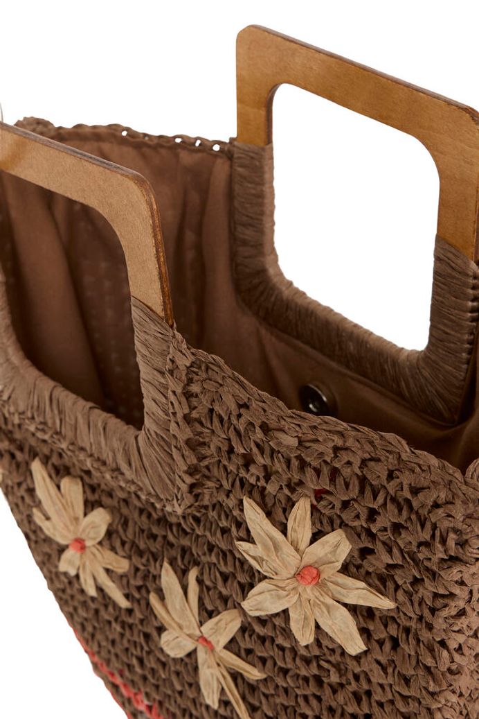 Bolso Iacarla Ba Marrón Dorado - OLIVIA BRUTUS