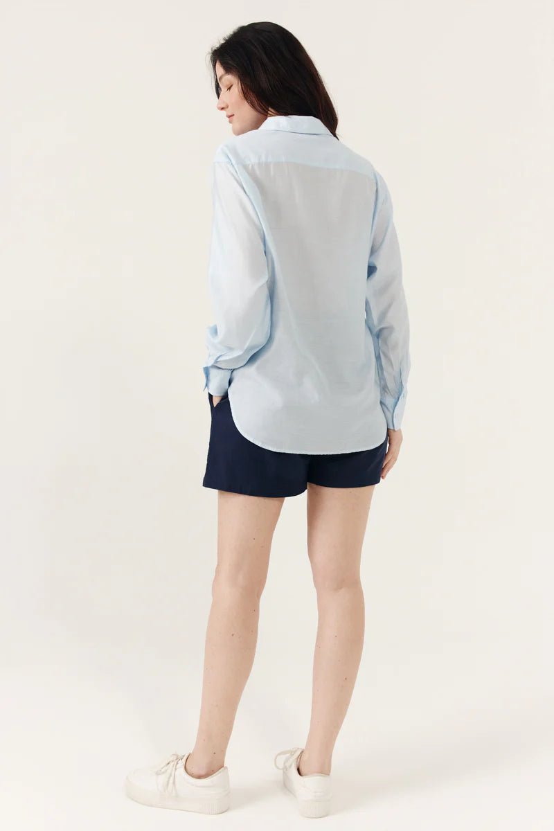 Camisa Aresia L - Azul - OLIVIA BRUTUS