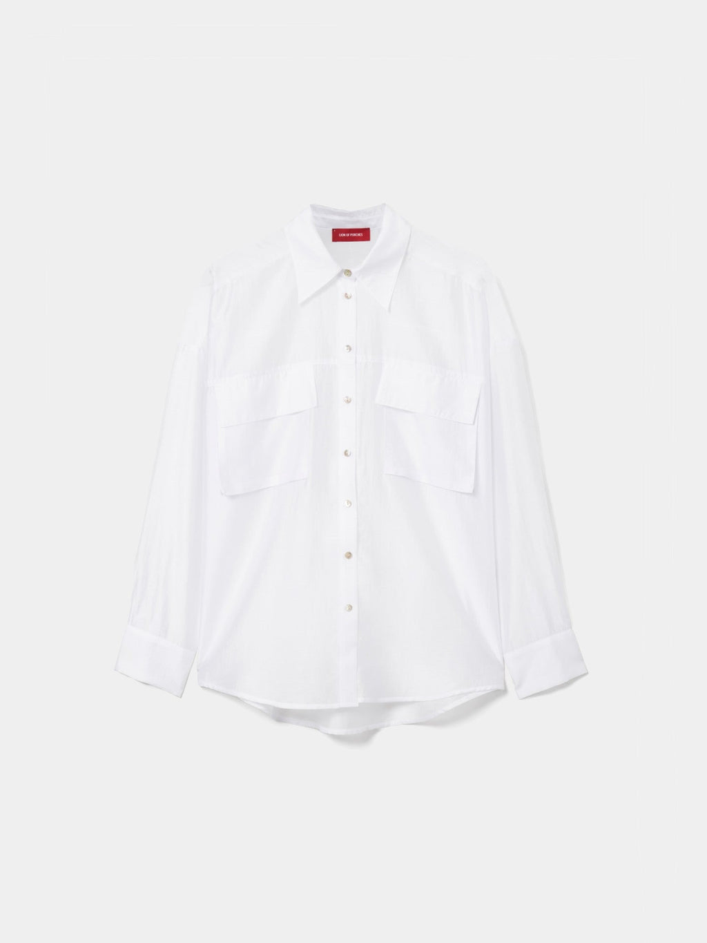 Camisa fluida Blanco LP007556.001 - OLIVIA BRUTUS