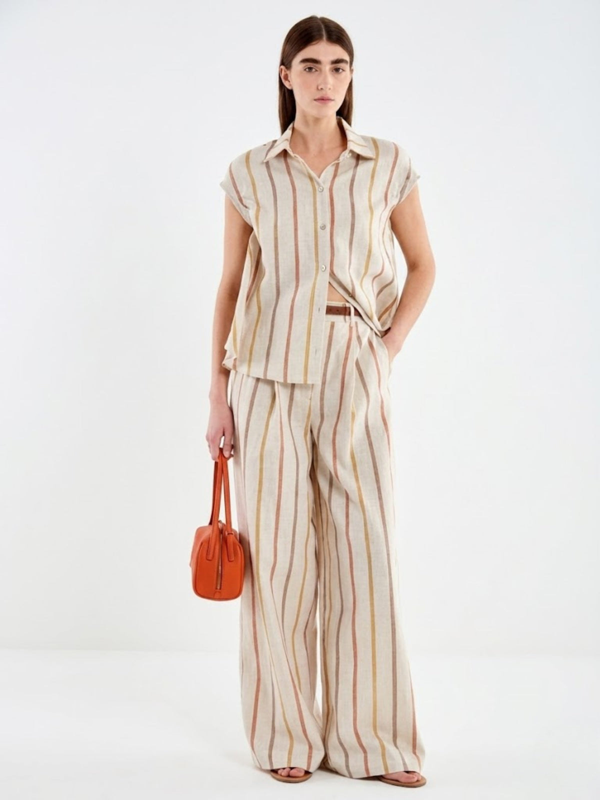 Camisa Rayas TAB0690 - OLIVIA BRUTUS