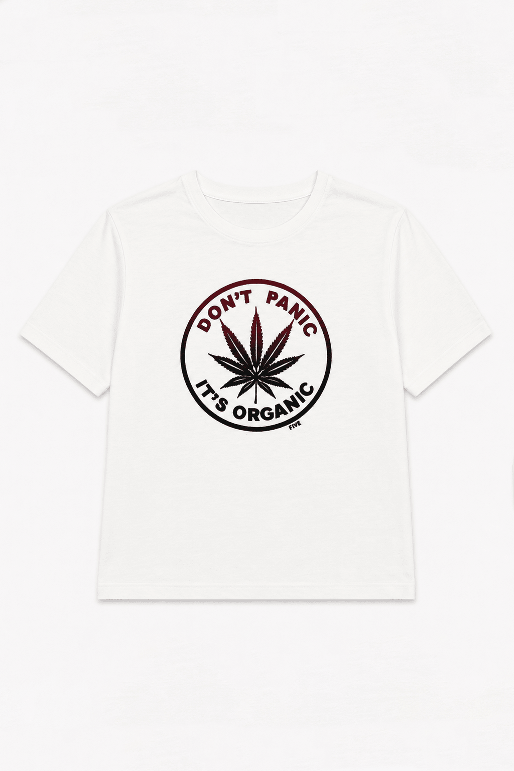 Camiseta Don't Panic It's Organic - OLIVIA BRUTUS