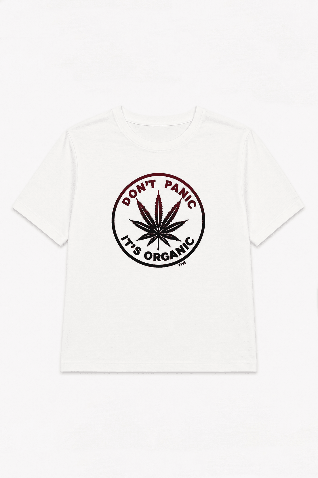 Camiseta Don't Panic It's Organic - OLIVIA BRUTUS