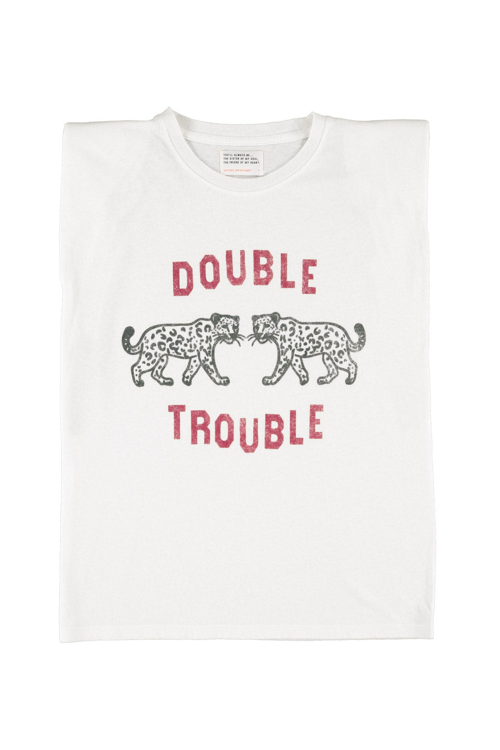Camiseta sin mangas con hombreras - OLIVIA BRUTUS