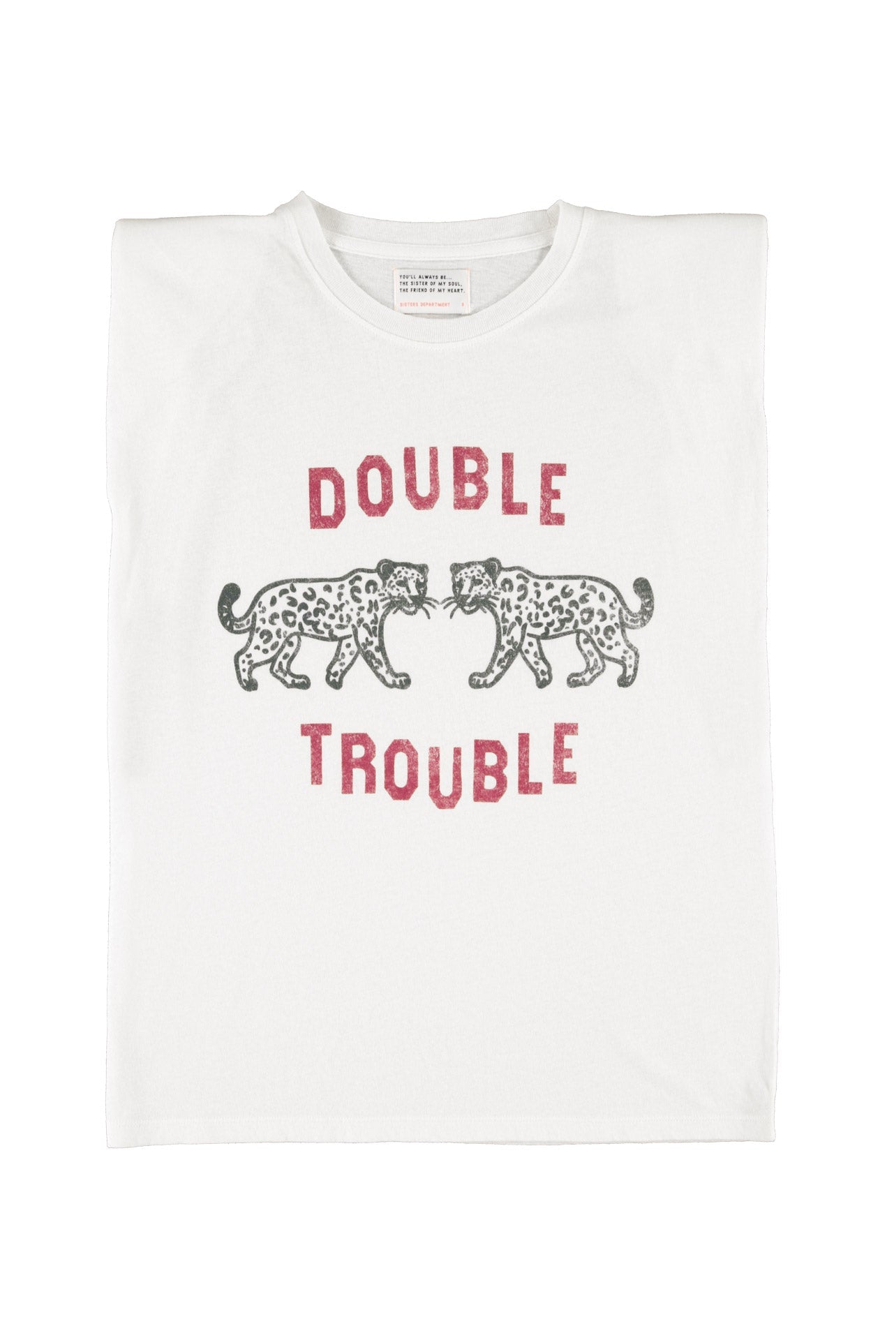 Camiseta sin mangas con hombreras - OLIVIA BRUTUS