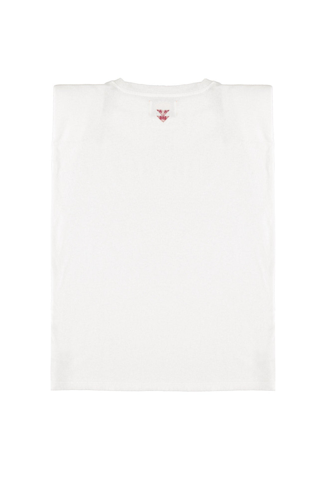 Camiseta sin mangas con hombreras - OLIVIA BRUTUS