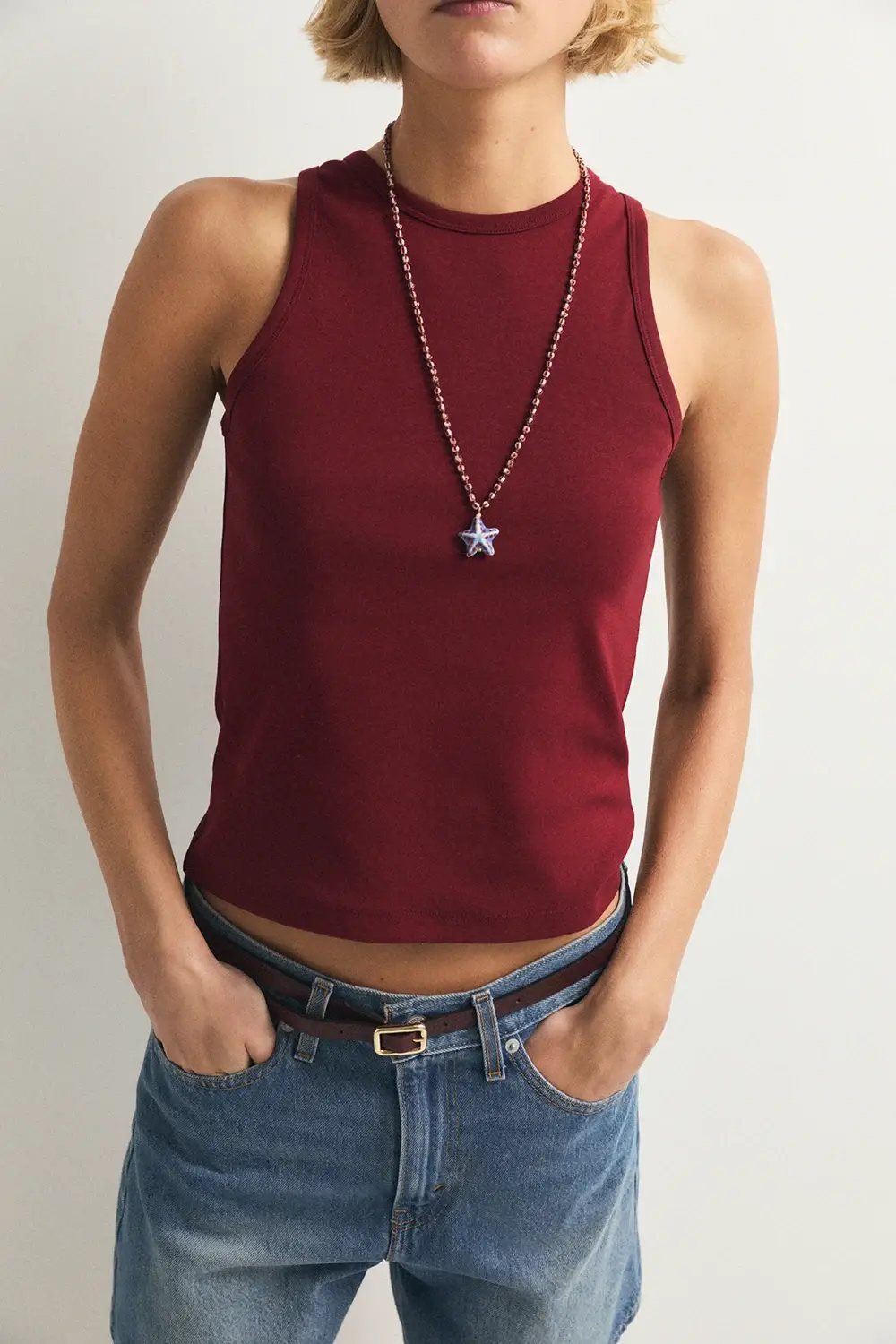 Top Zoe Bordeaux
