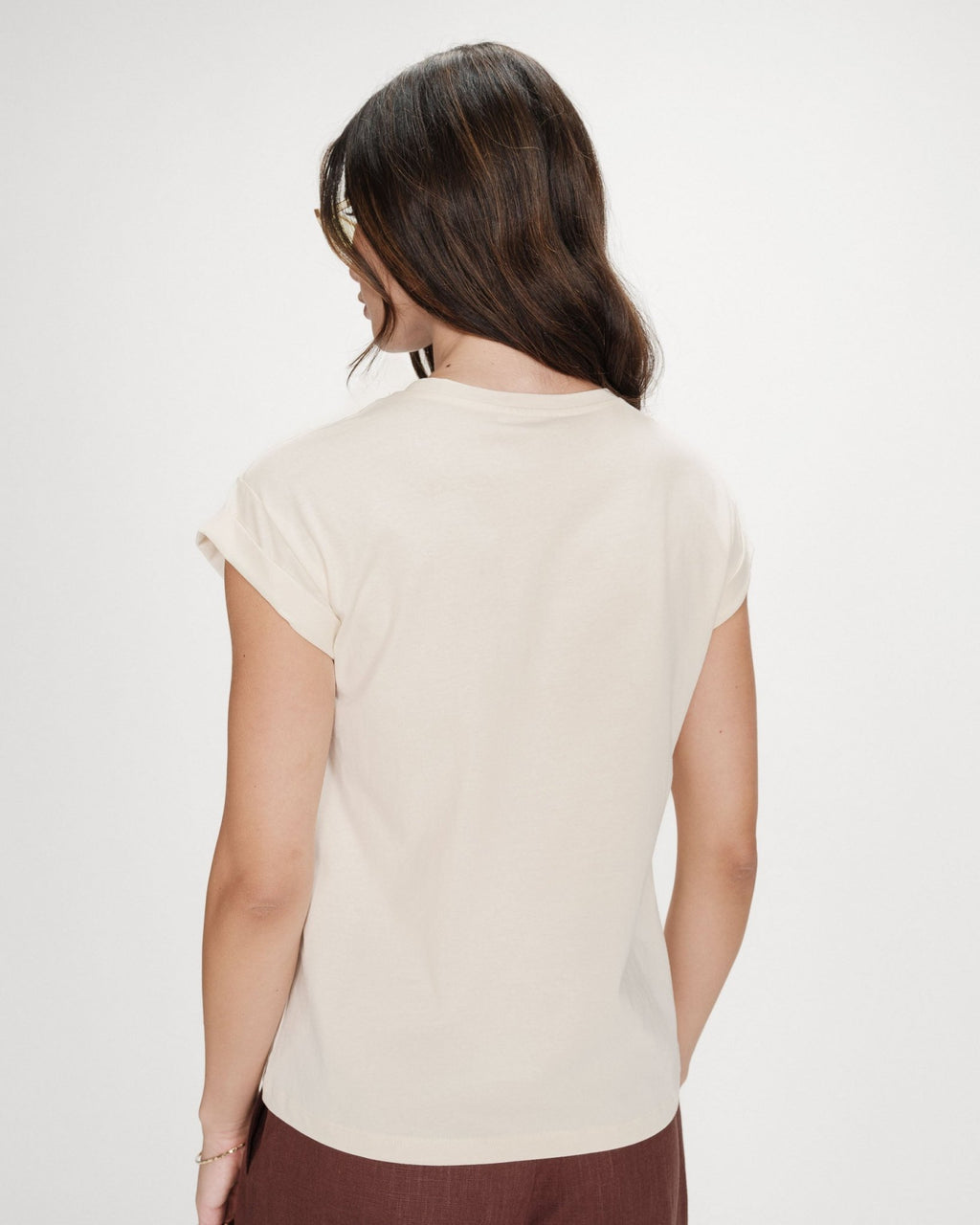 Camiseta Vico Machiato Moca - OLIVIA BRUTUS