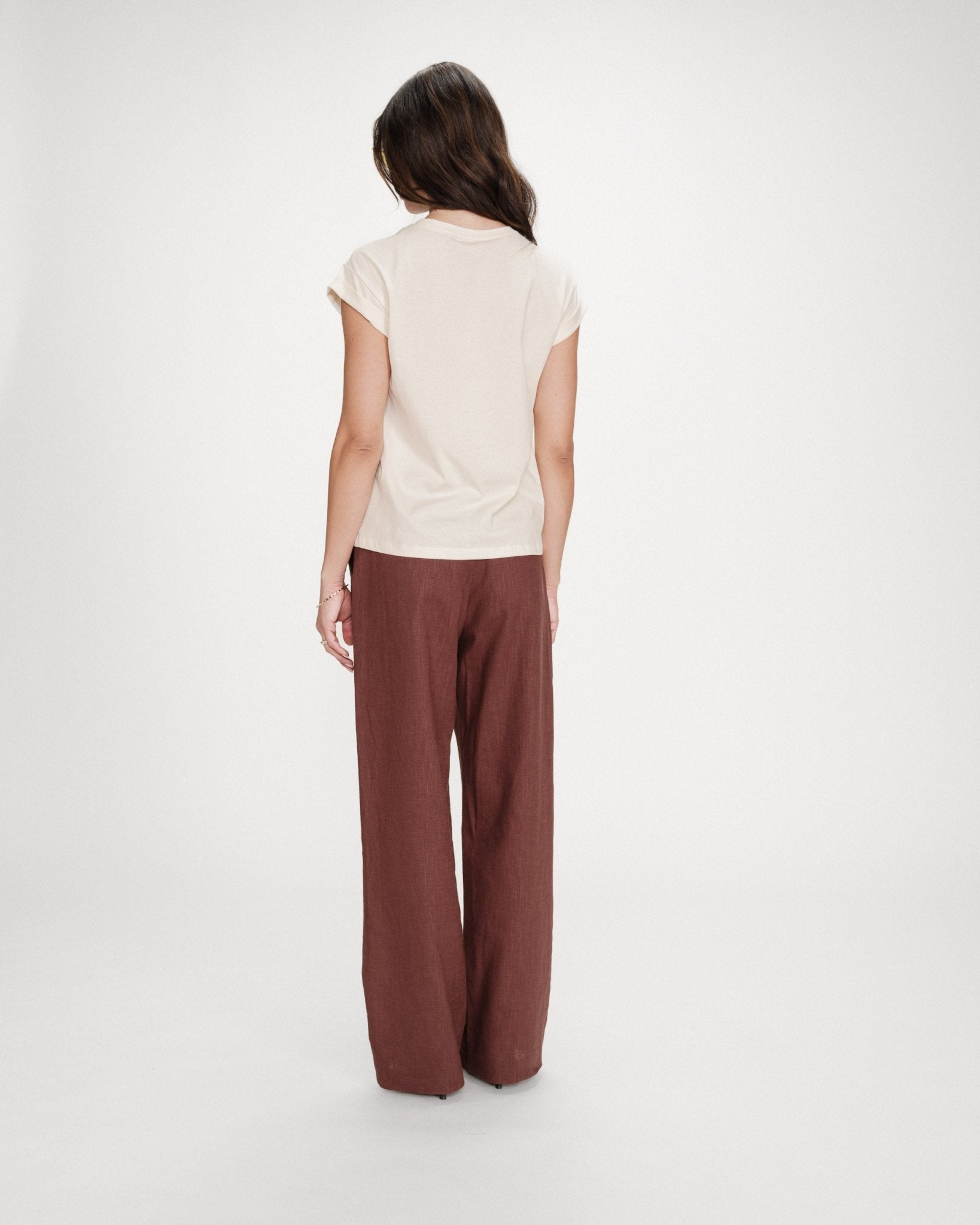 Camiseta Vico Machiato Moca - OLIVIA BRUTUS