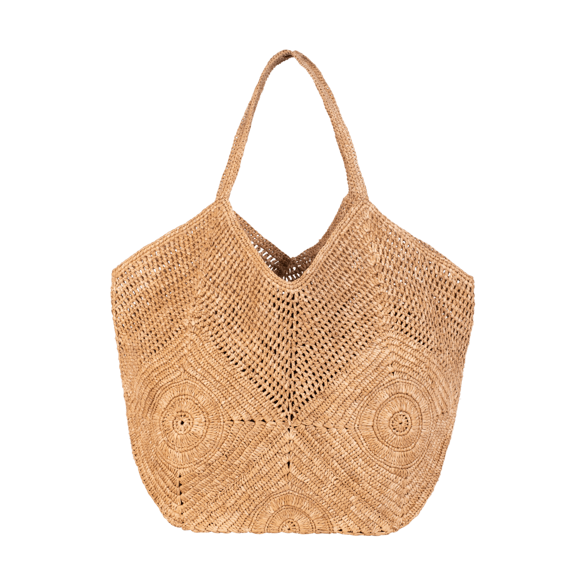 Capazo Asy Raffia Natural - OLIVIA BRUTUS