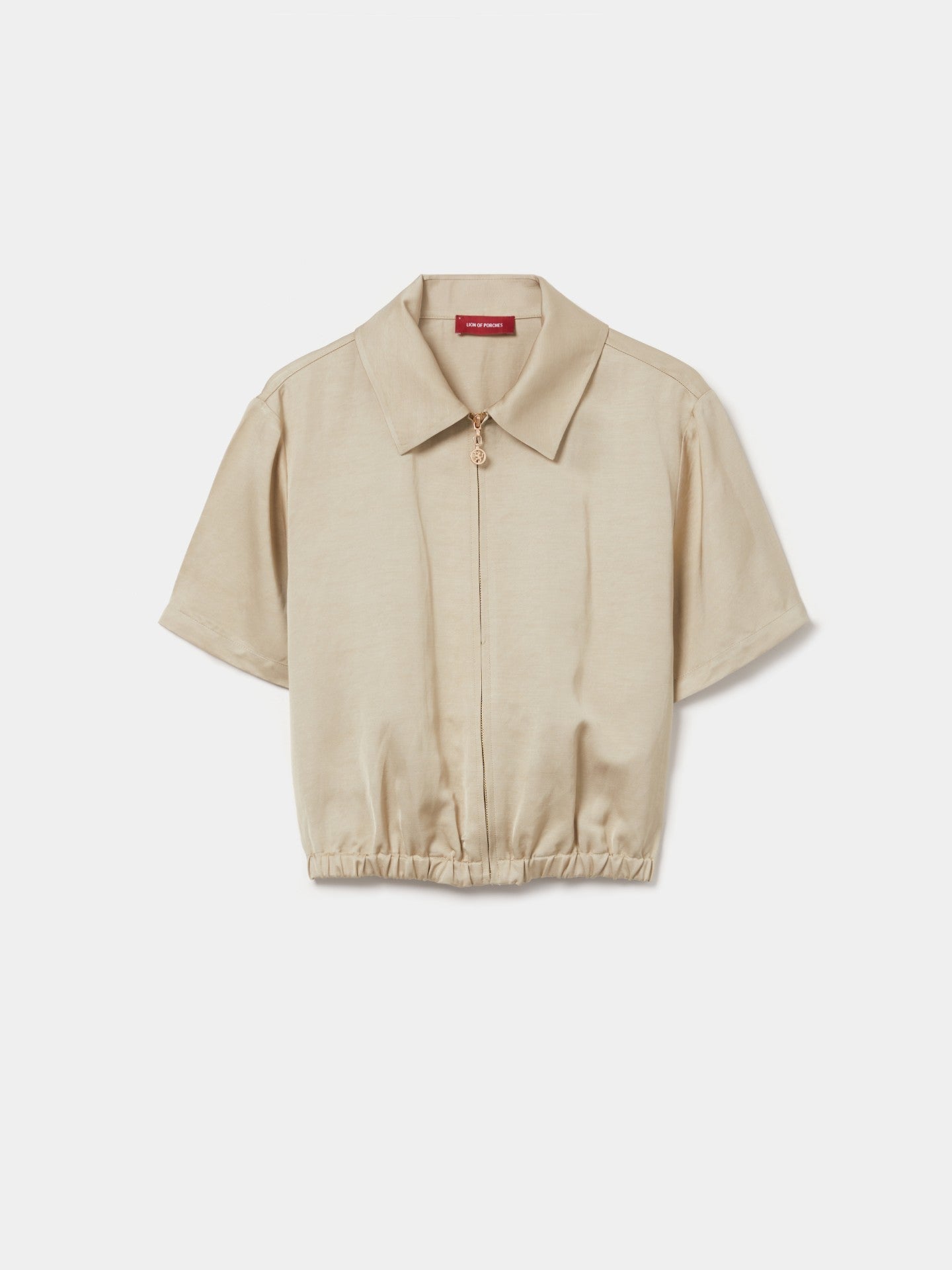 Chaqueta corta de manga corta Beige LP007559.049 - OLIVIA BRUTUS