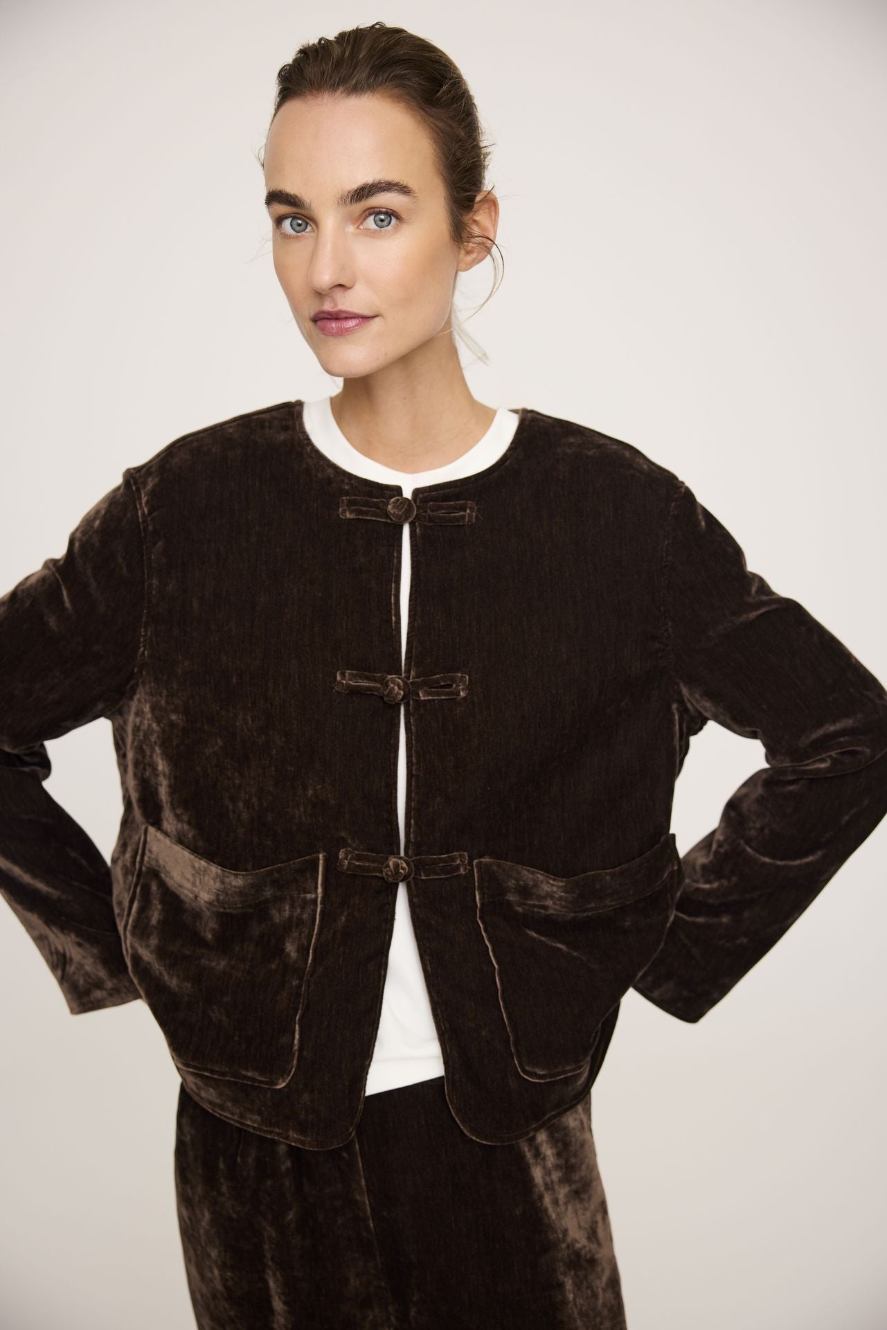 Chaqueta Prunela - OLIVIA BRUTUS