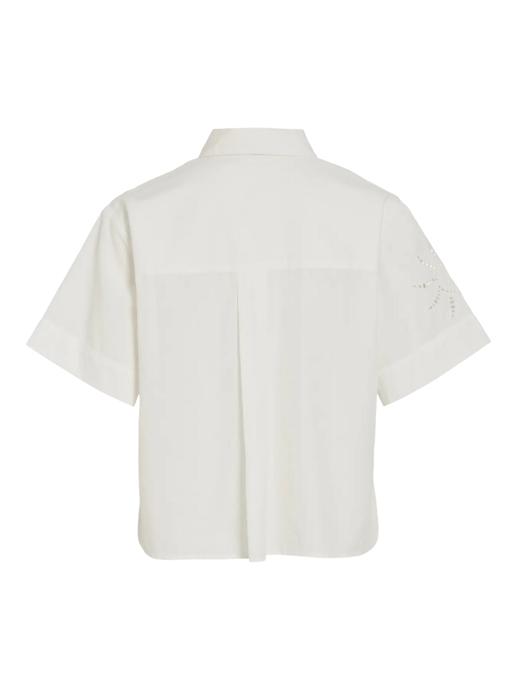 Camisa Vilayki Manga 2/4 Blanca