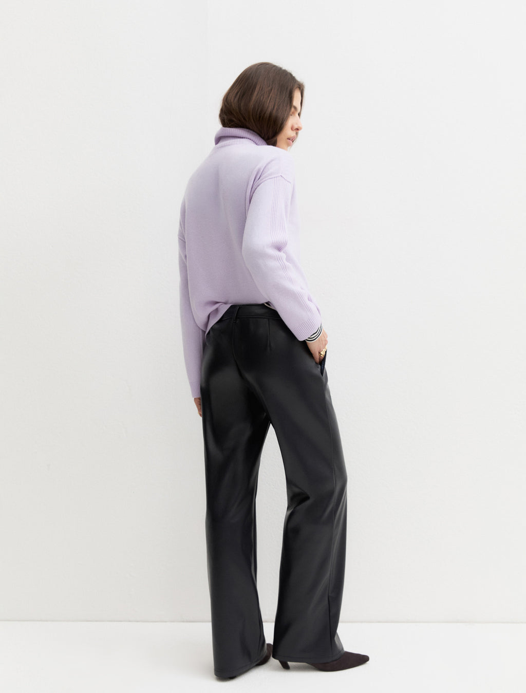 Pantalón de punto Emmargento - vista 2