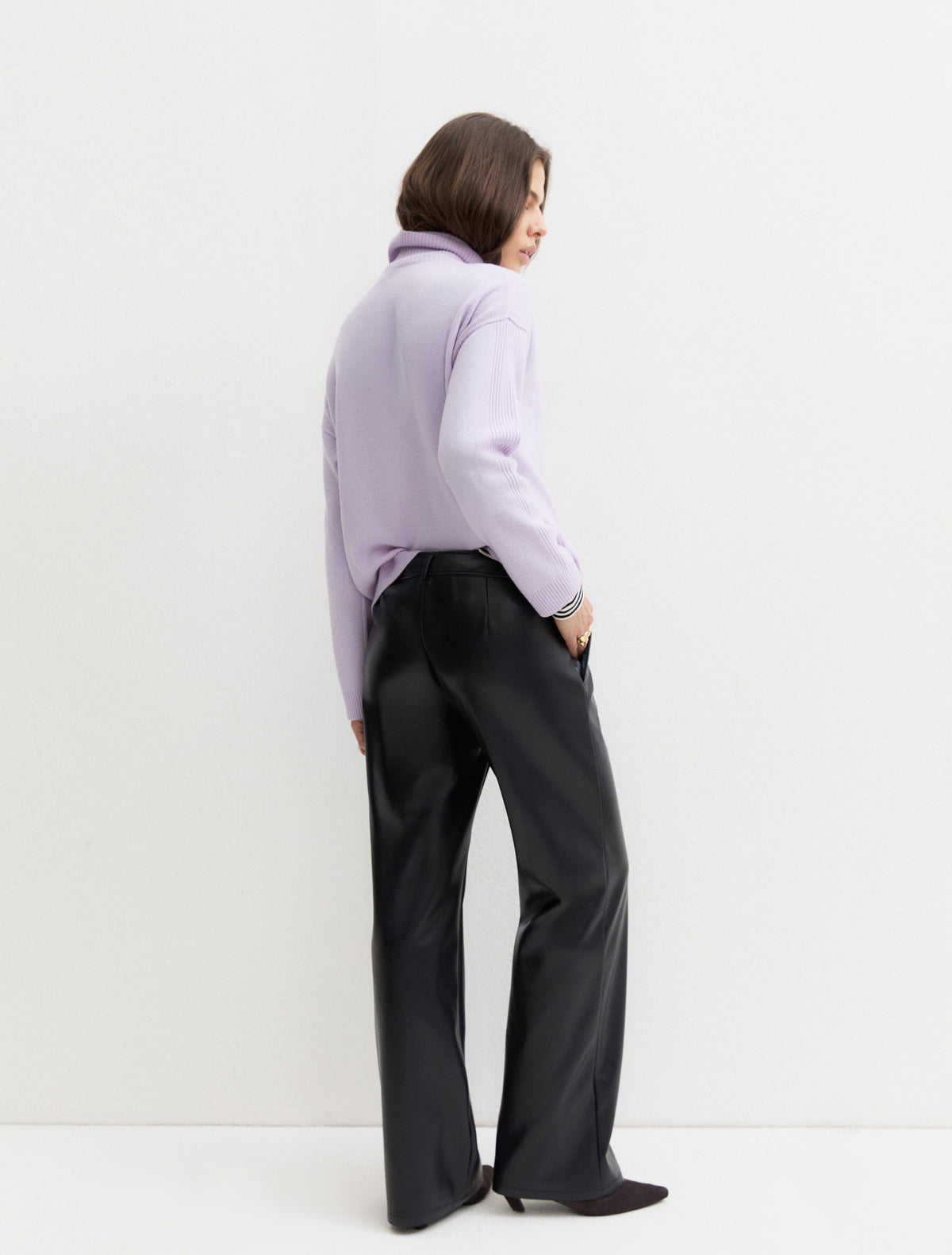 Pantalón de punto Emmargento - vista 2