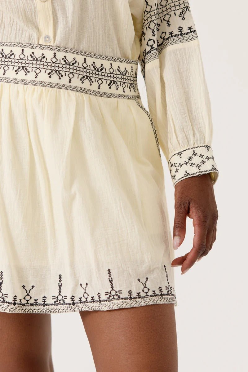 Falda Auralys Amarillo - OLIVIA BRUTUS