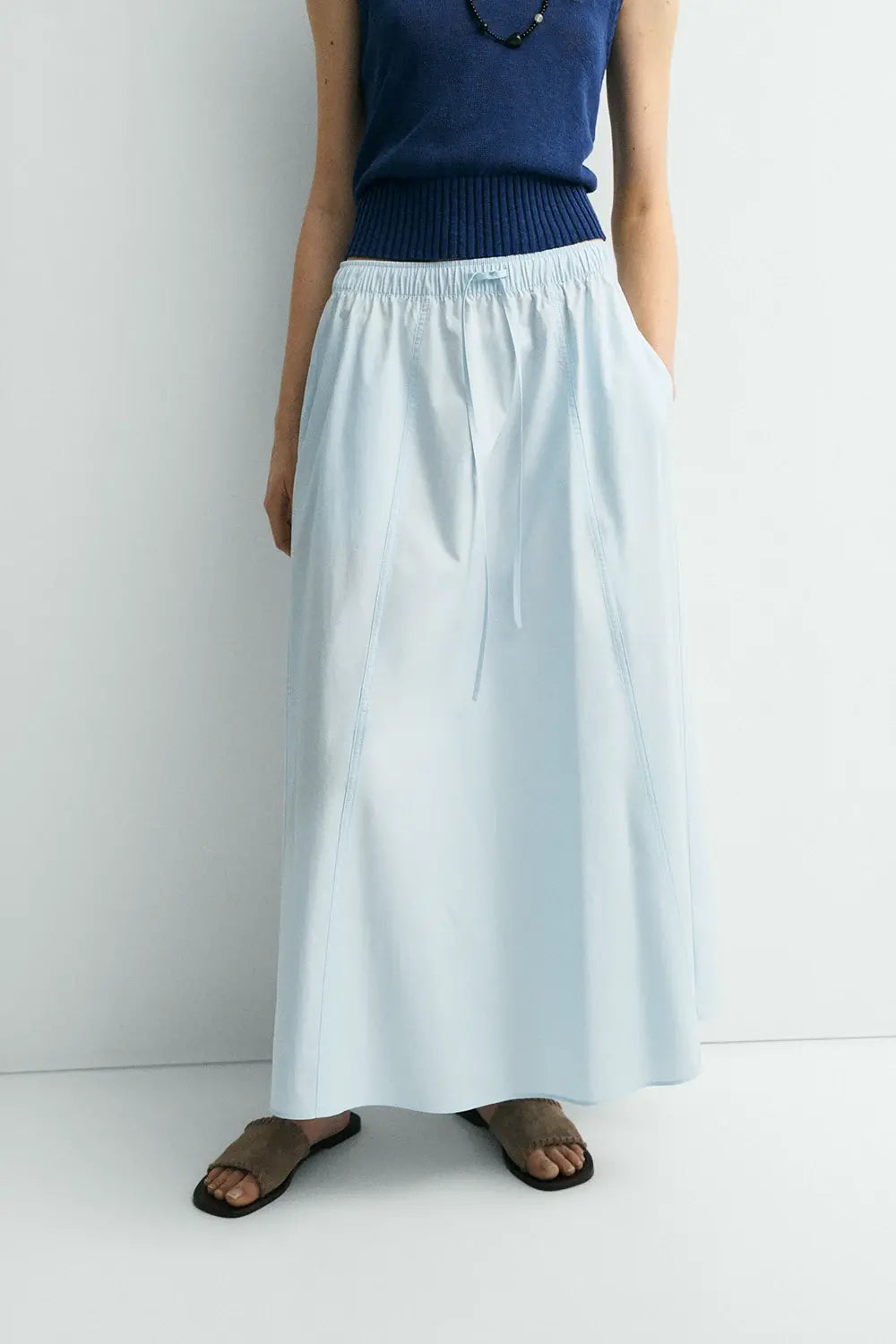 Falda Bubble Light Blue