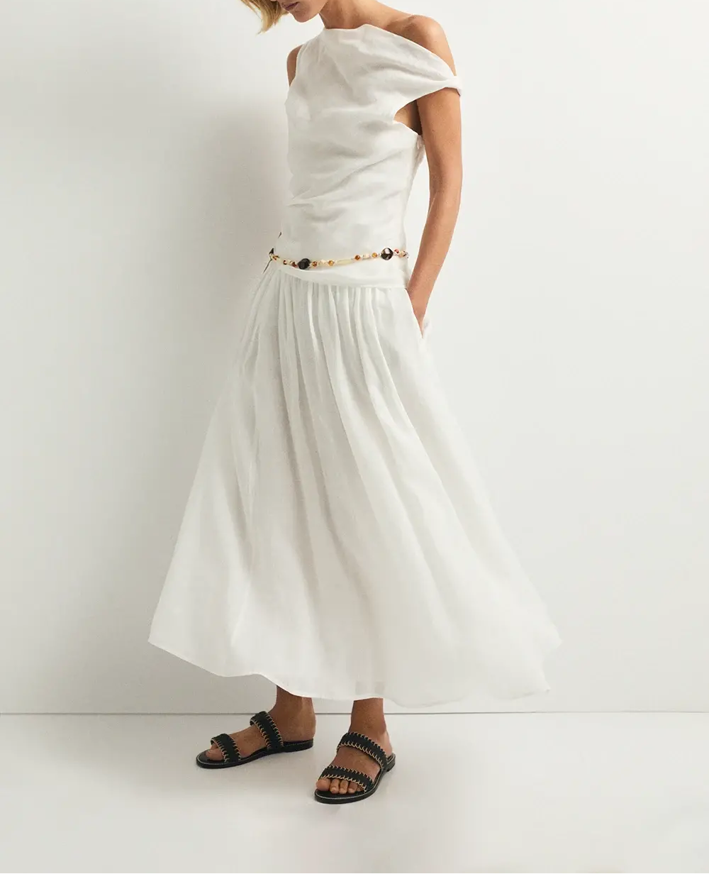 Creta Off White Skirt