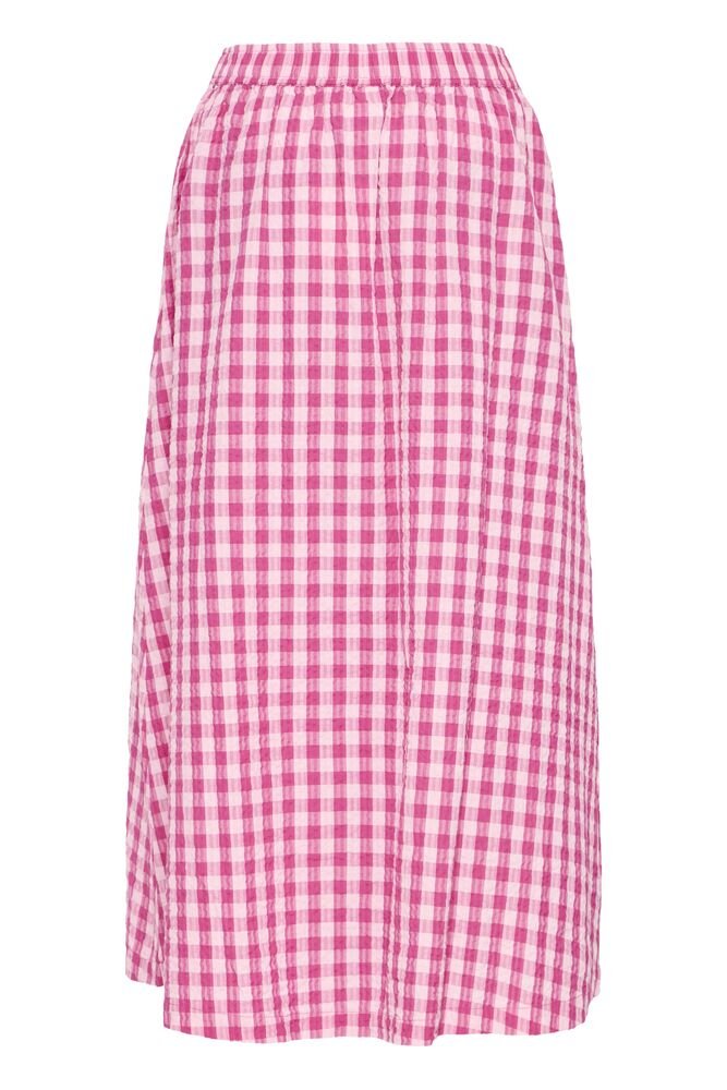 Falda IHFELICA Vichy Rosa - OLIVIA BRUTUS
