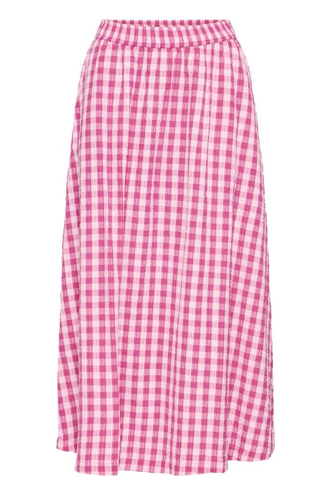 Falda IHFELICA Vichy Rosa - OLIVIA BRUTUS