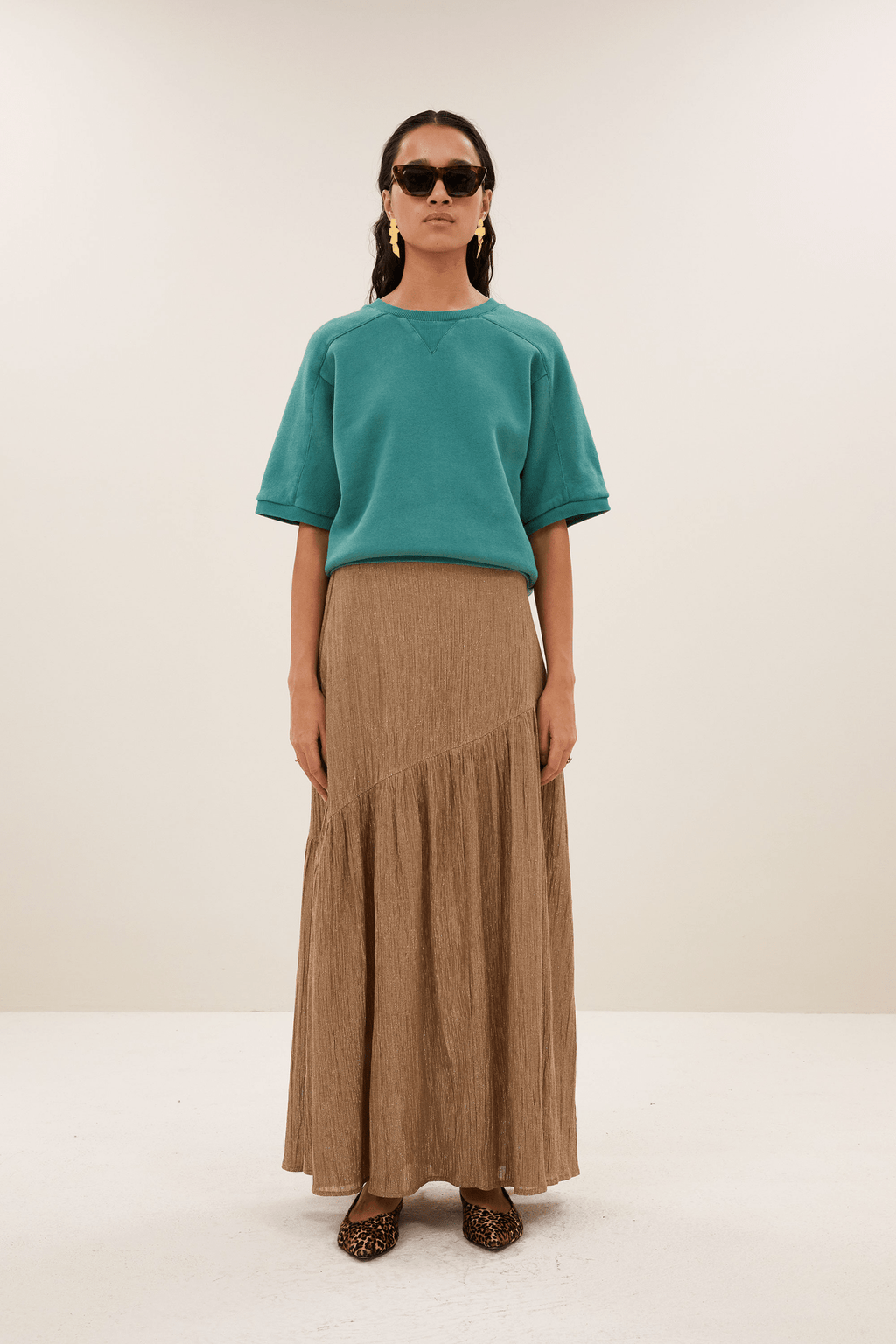 Falda Myra Lurex - OLIVIA BRUTUS