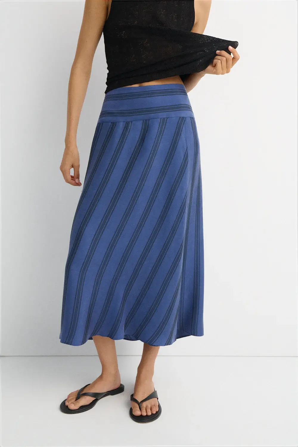 Saia Sea Blue Stripes