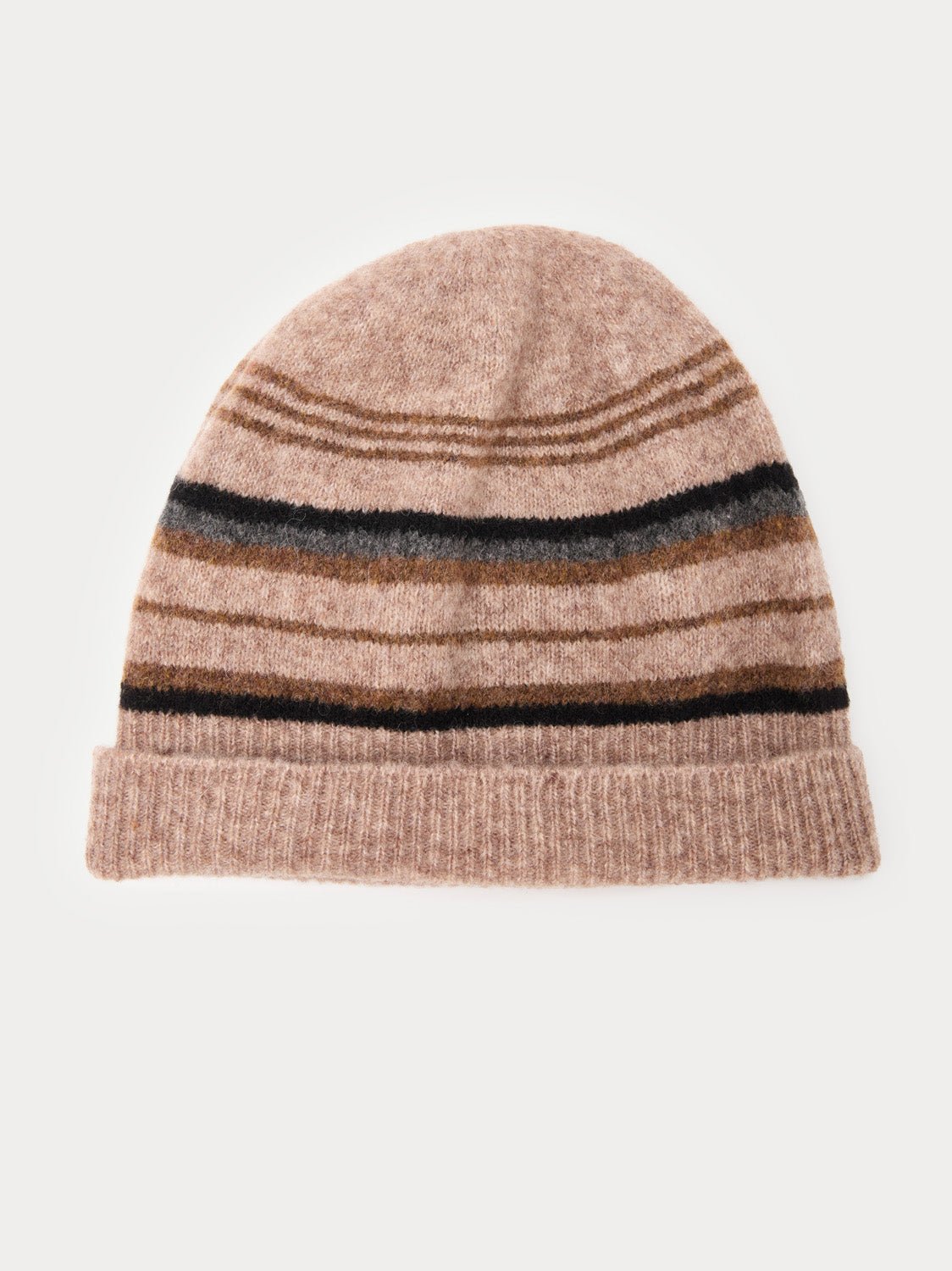 Gorro de rayas tricolor - OLIVIA BRUTUS