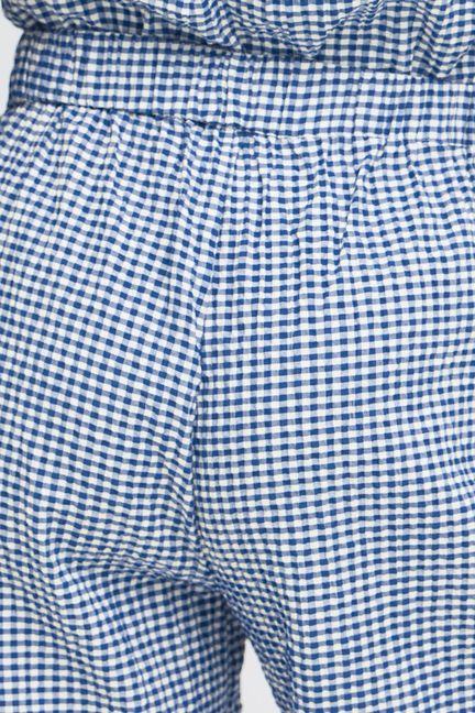 Pantalón Ihjilma Pa Azul Sodalita/Blanco A Cuadros