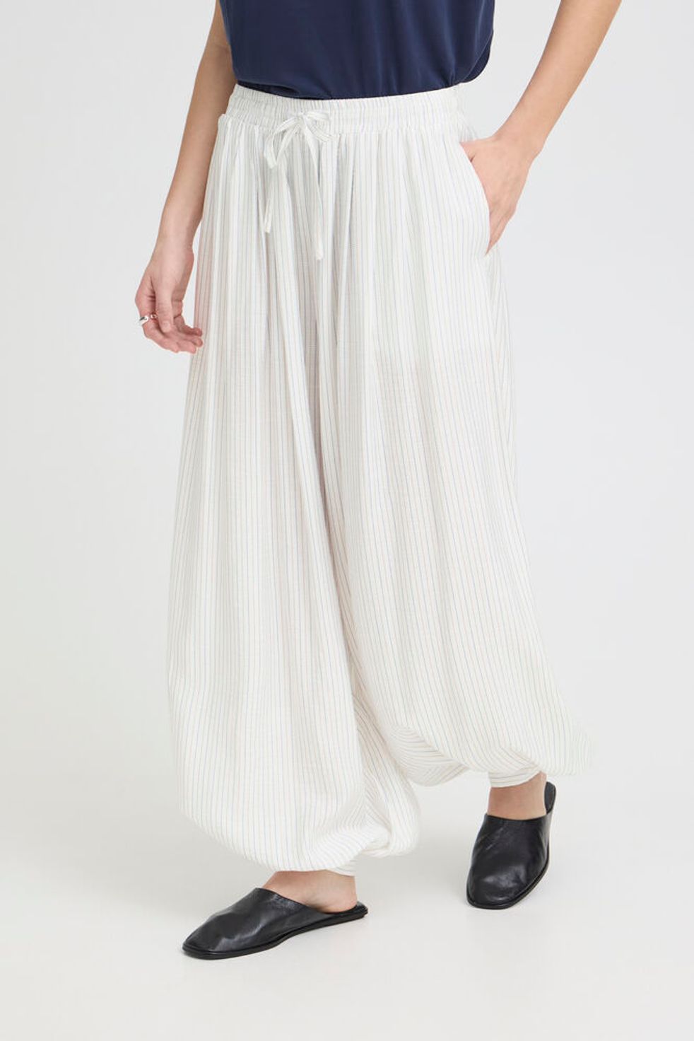 Pantalón Ihhetta Rayas Azul