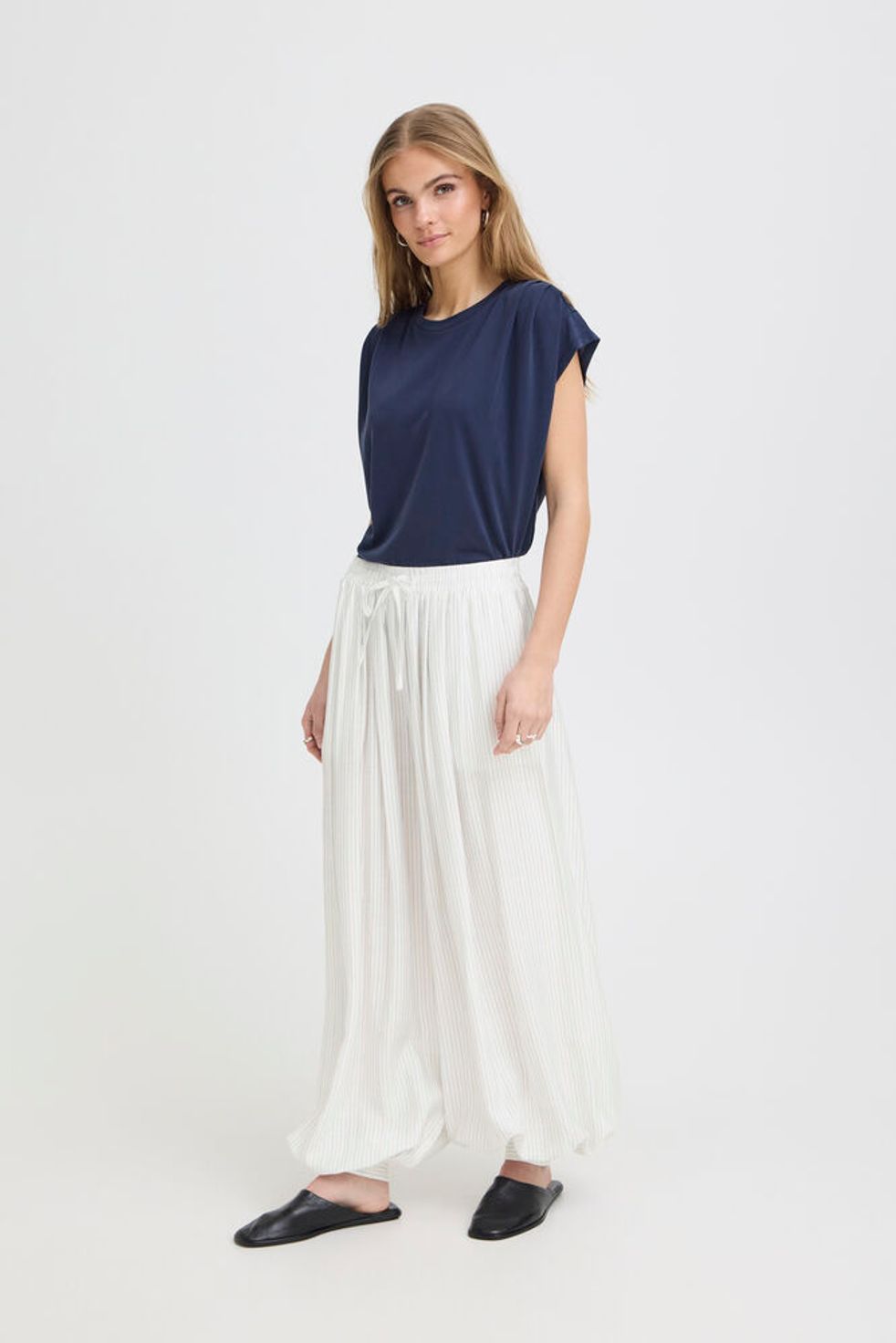 Pantalón Ihhetta Rayas Azul