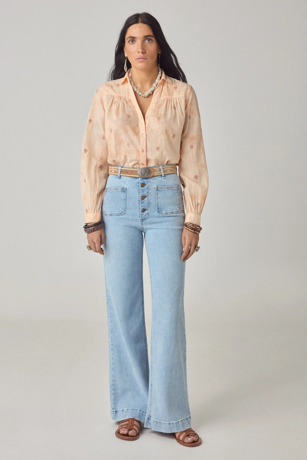 Camisa Rani Coral