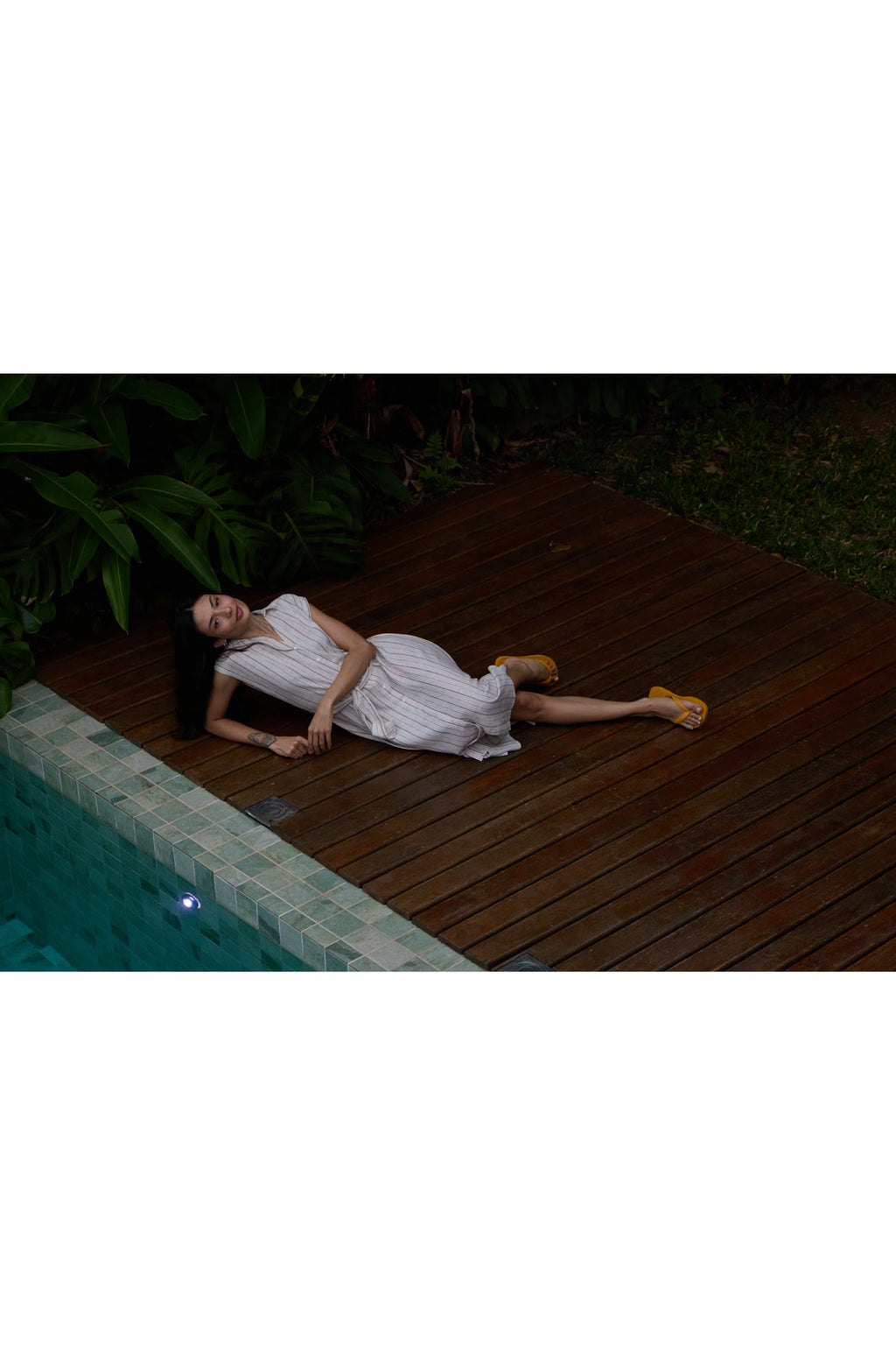 Vestido Ihlinno DR3 Rayas Marrones