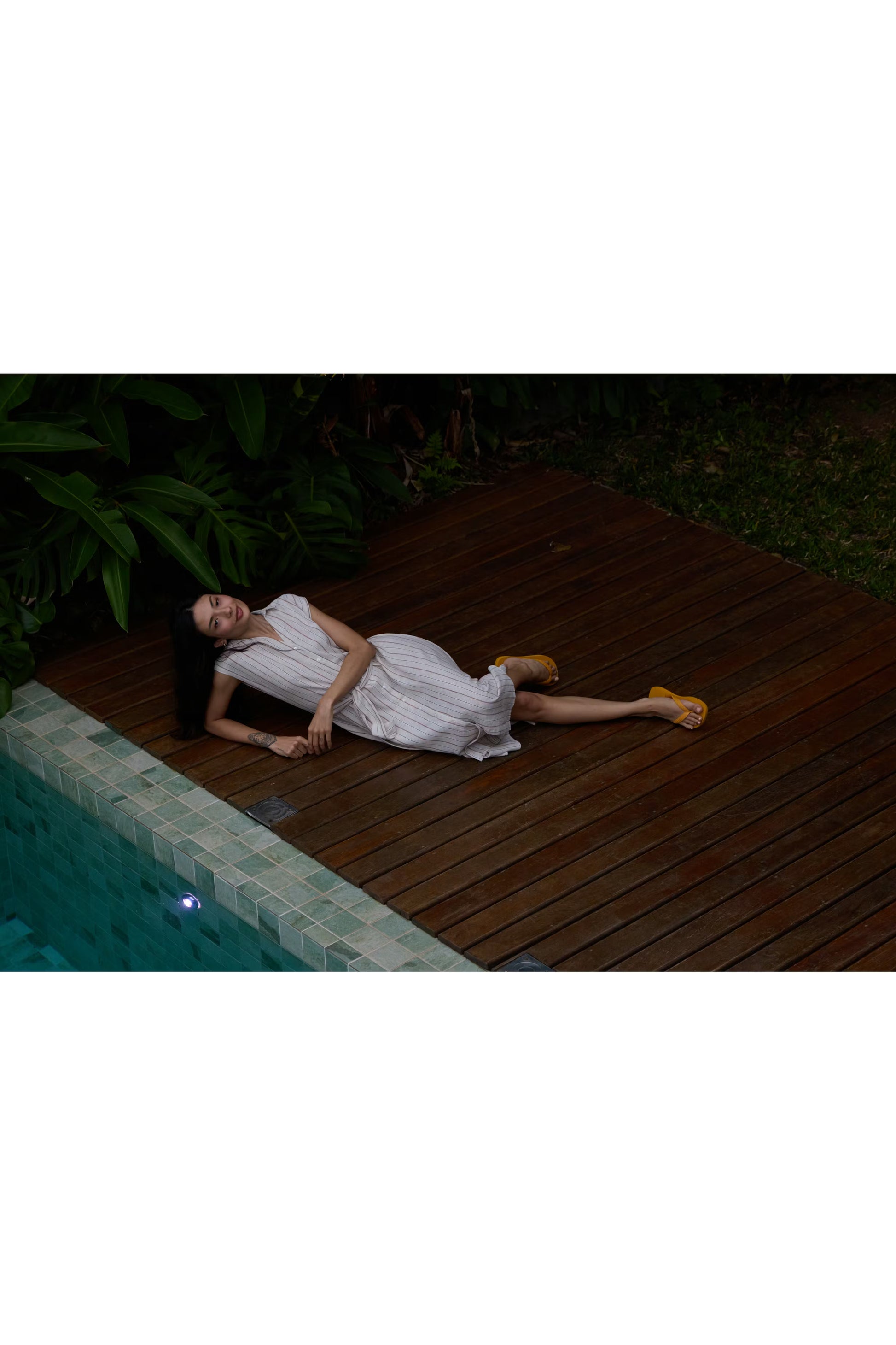 Vestido Ihlinno DR3 Rayas Marrones