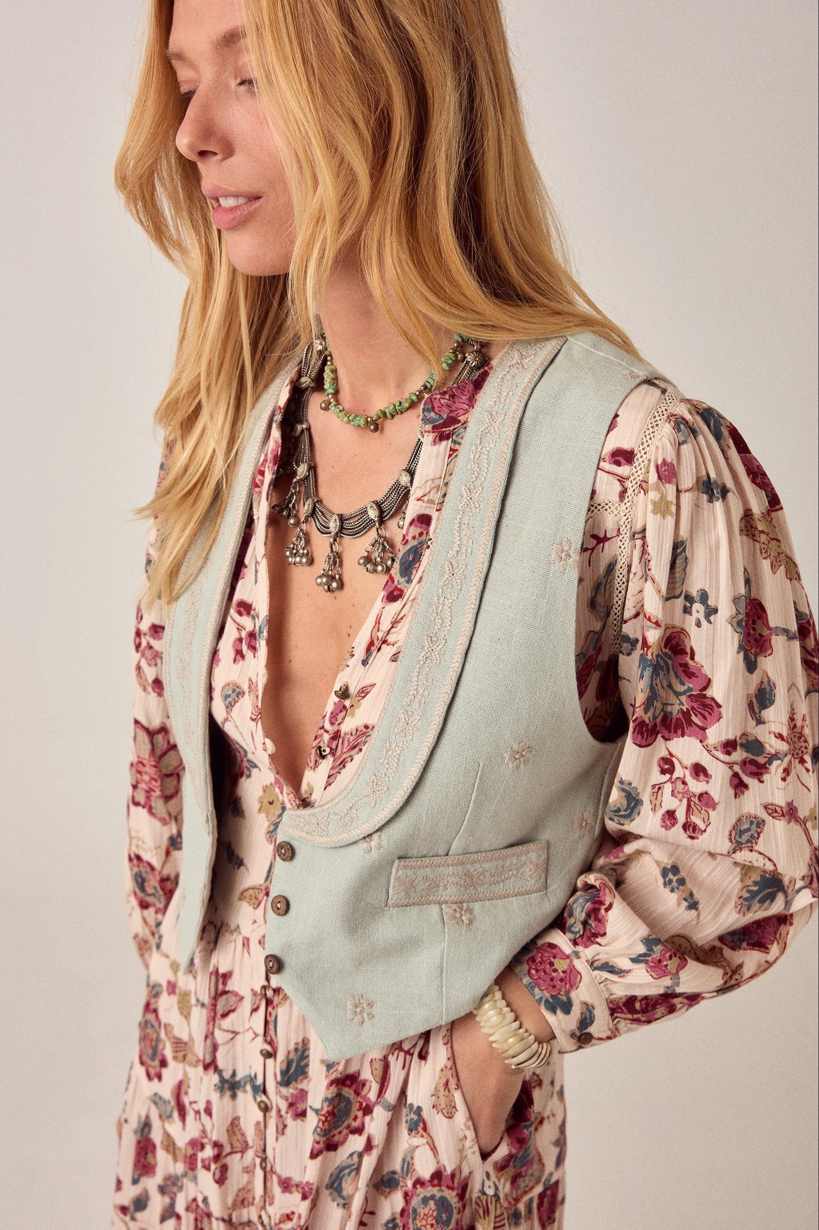 Chaleco Filippo Azzurro