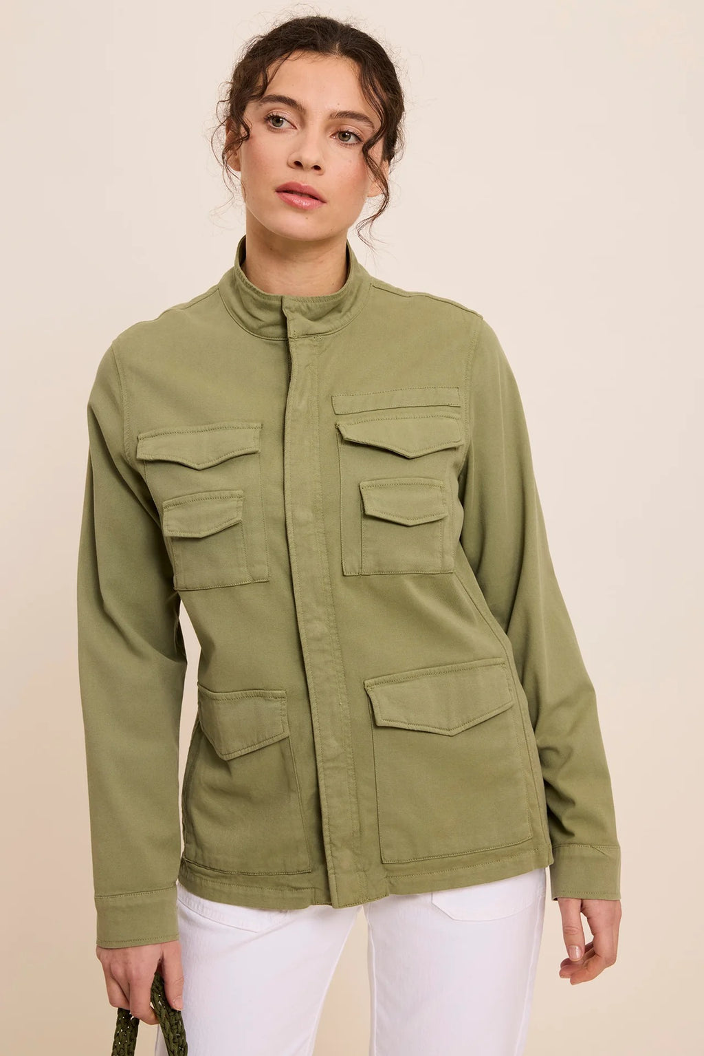 Vanda Khaki Dress