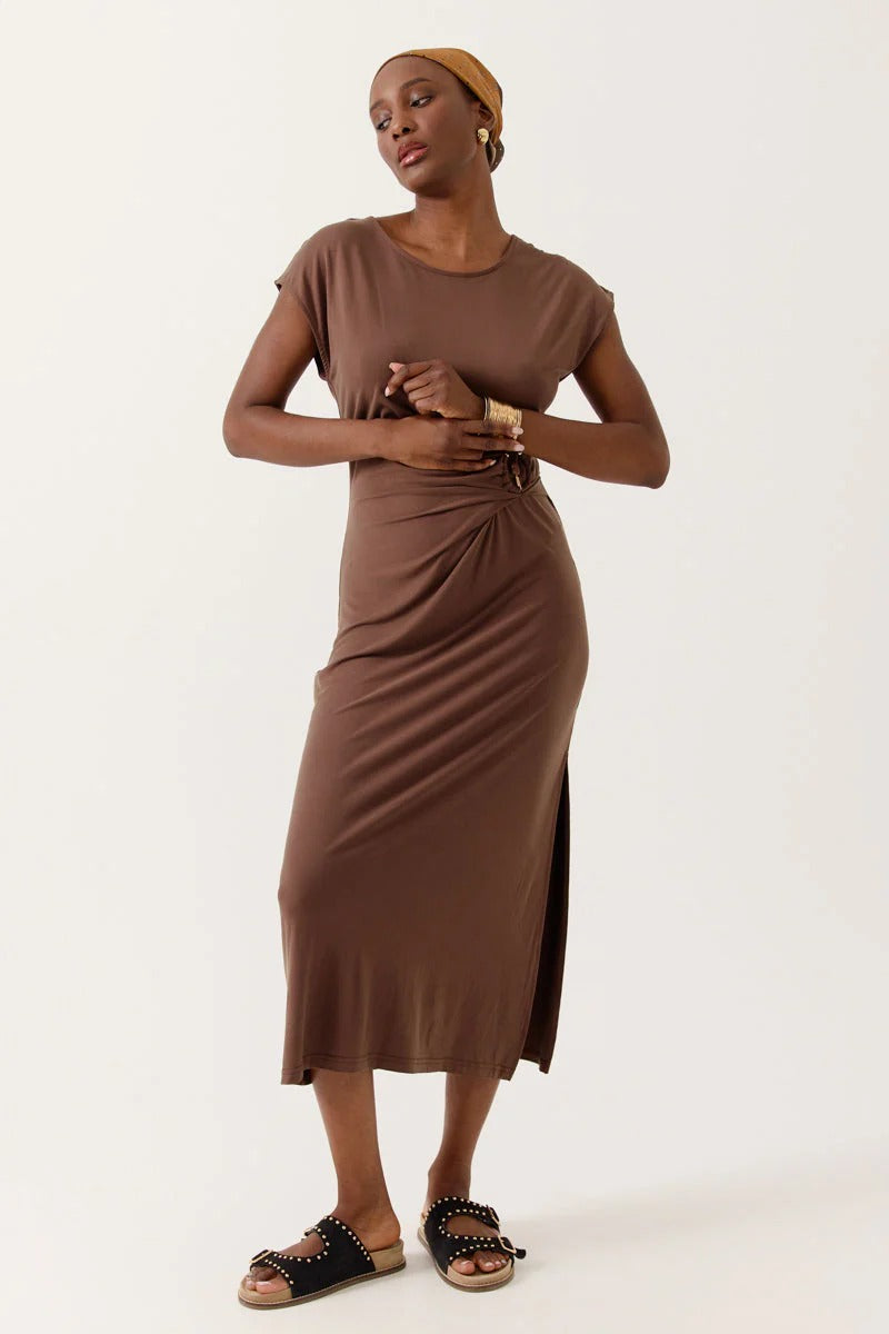 Vestido Dorisia Marrón