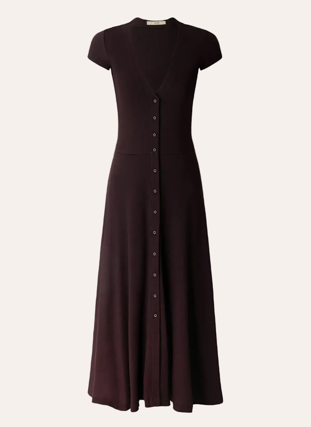 Vestido Nea Castanho Chocolate