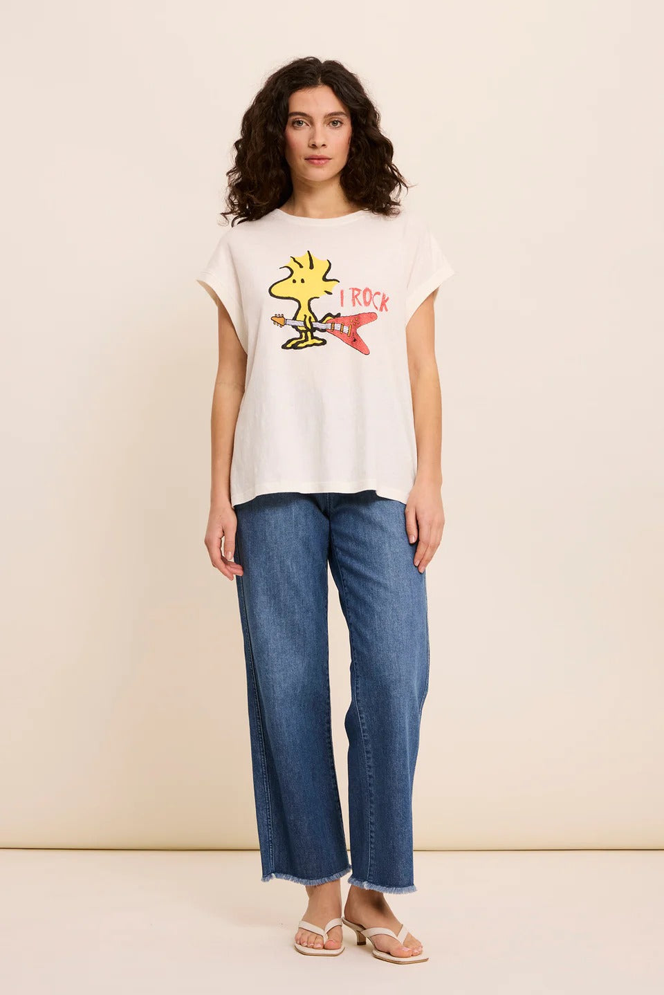 Camiseta Off White Woodstock