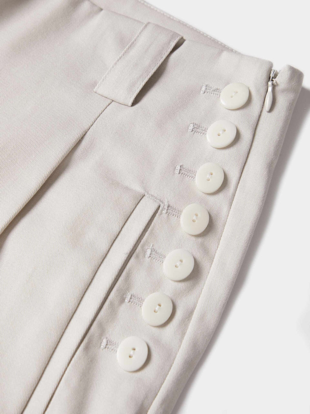 Pantalones de pierna ancha Beige LP007610.005