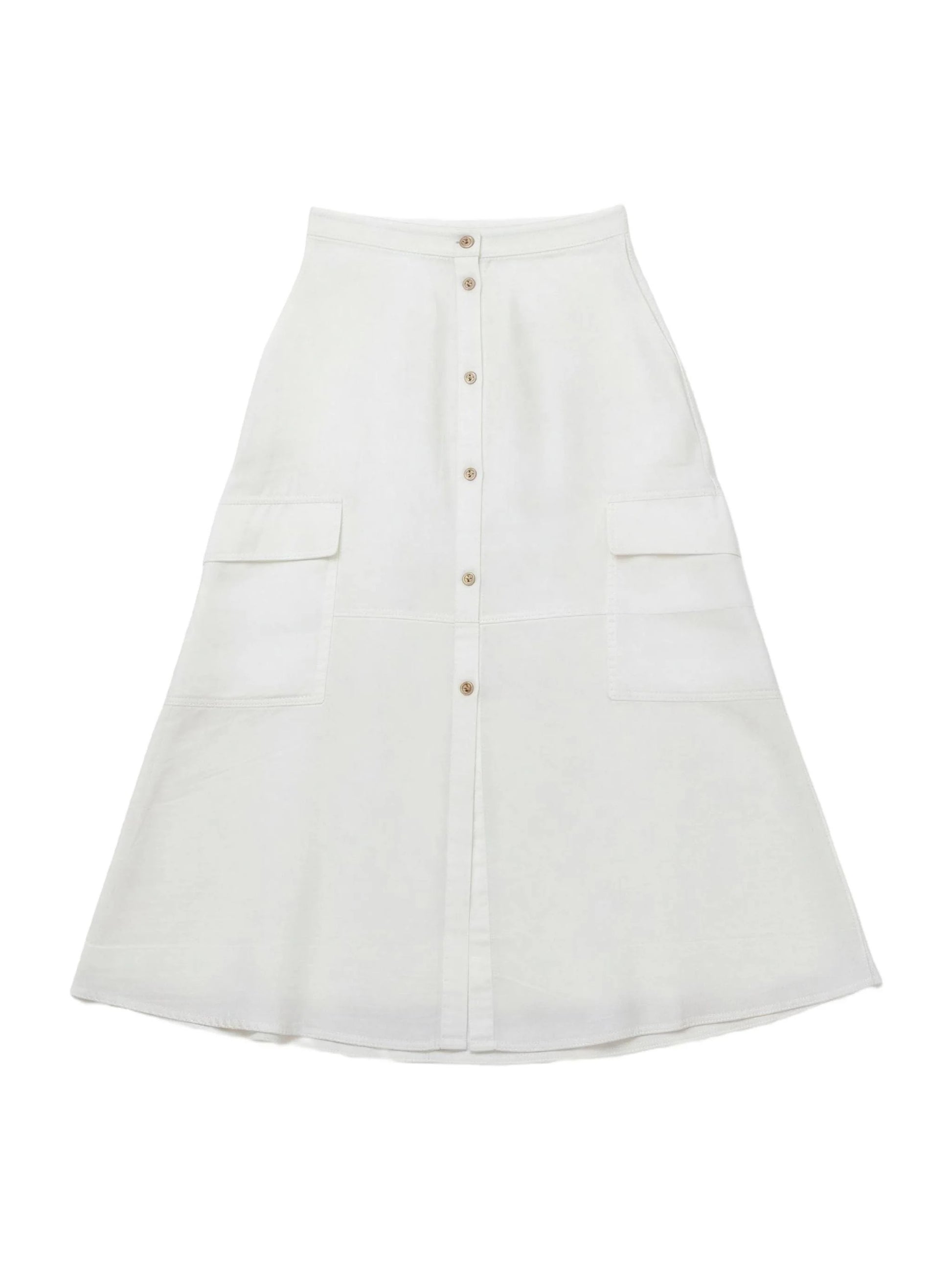 Falda Osa Blanca