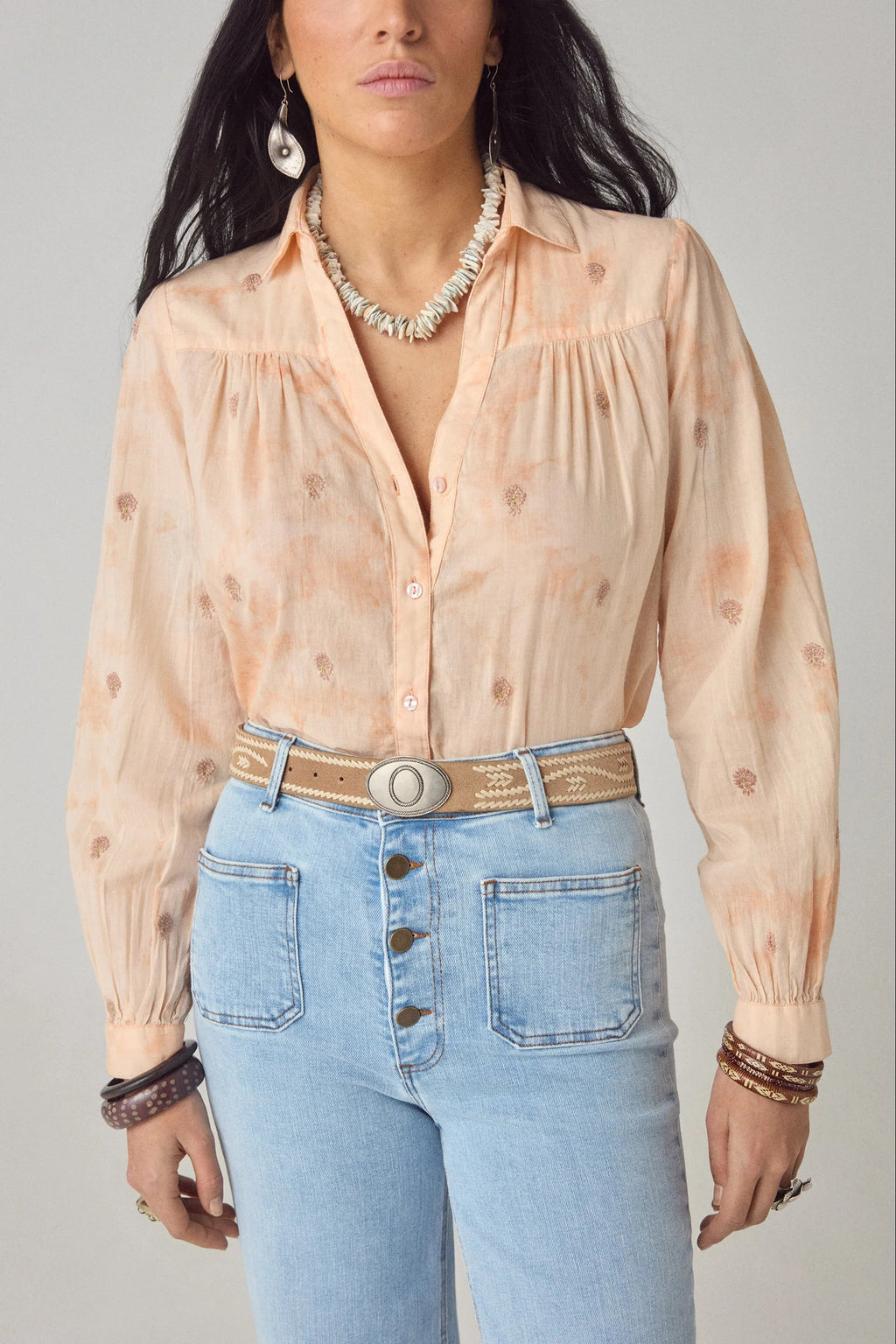 Camisa Rani Coral