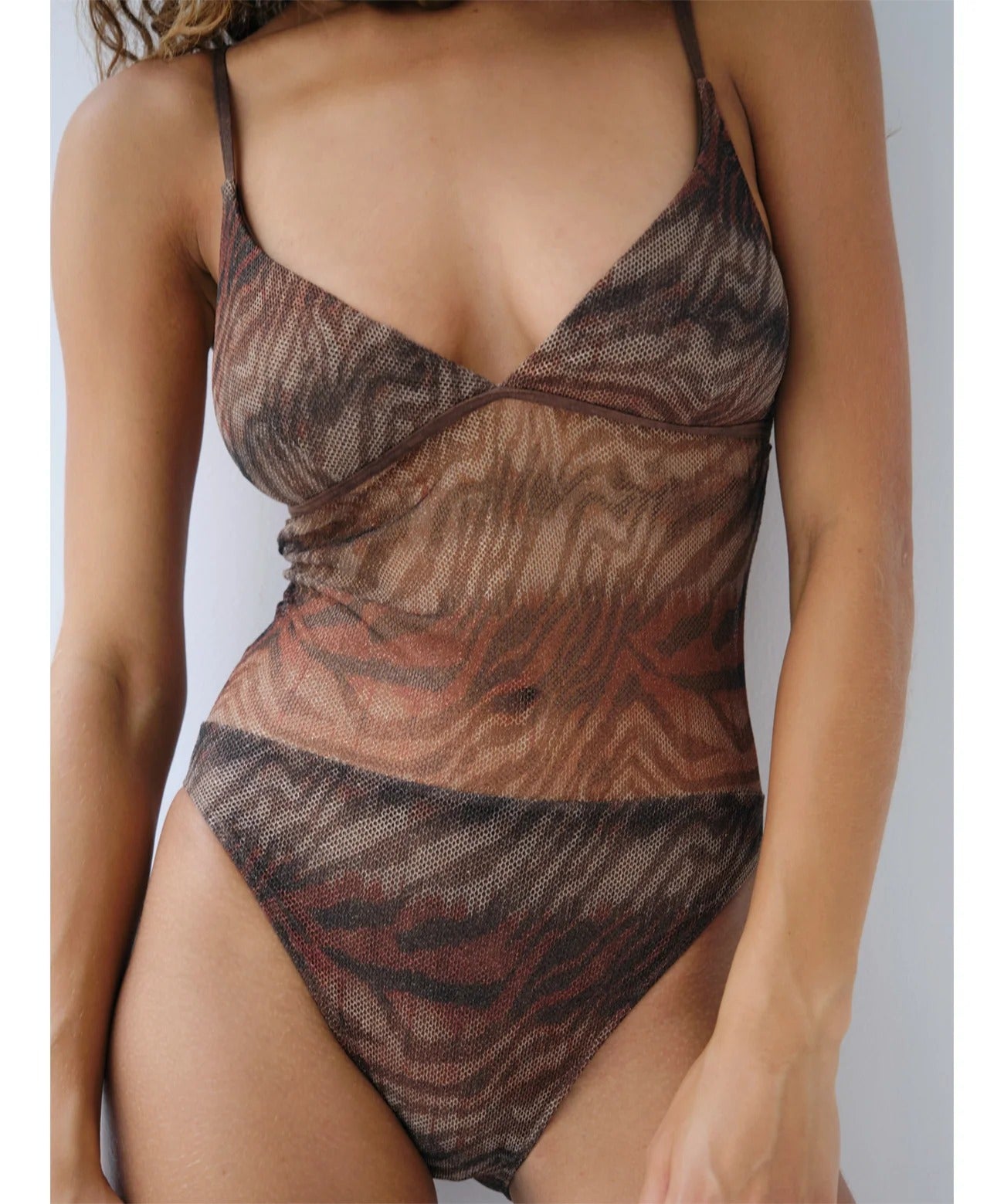 Bañador Marrón Tavia