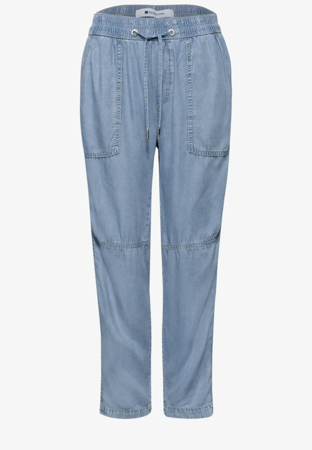 Bonny L.28 Trousers Soft Wash Light Blue